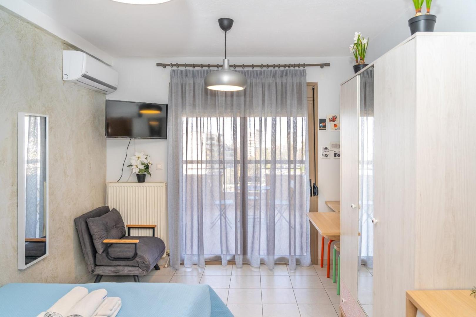 Kosmos Service Apartment Beautiful Studio 3 With Additional Cost Parking Thessaloníki Luaran gambar